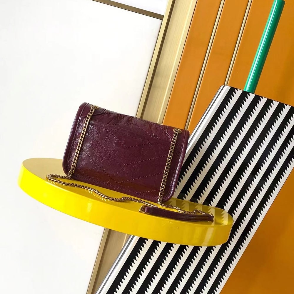 Y51 NIKI mini in vintage leather(HIGH-END GRADE)