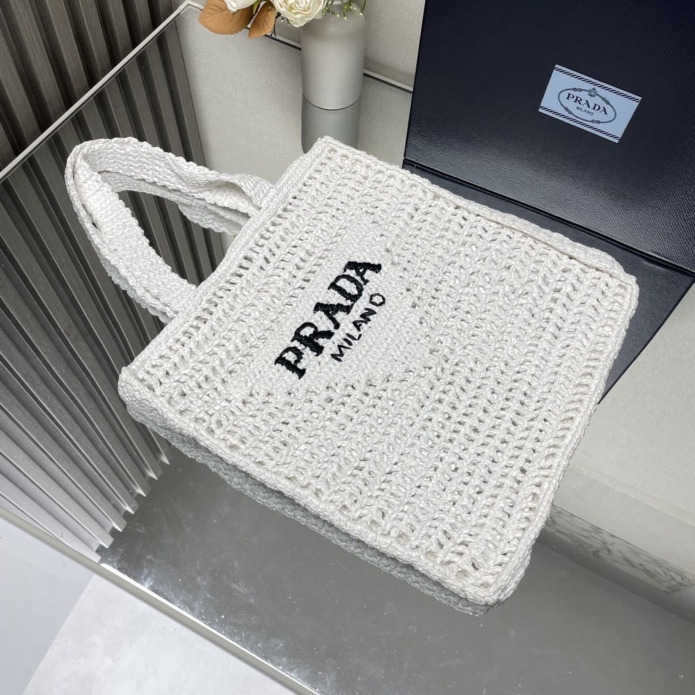 Pra*a Crochet tote bag(HIGH-END GRADE)