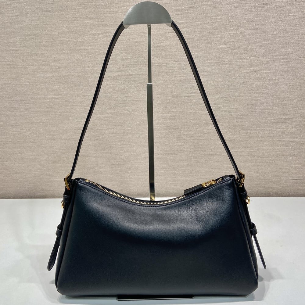 Pra*a Aimee medium leather shoulder bag(HIGH-END GRADE)
