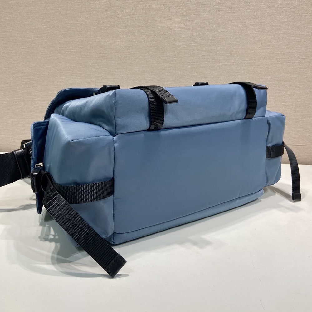 Pra*a Explore Re-Nylon and leather bag(HIGH-END GRADE)