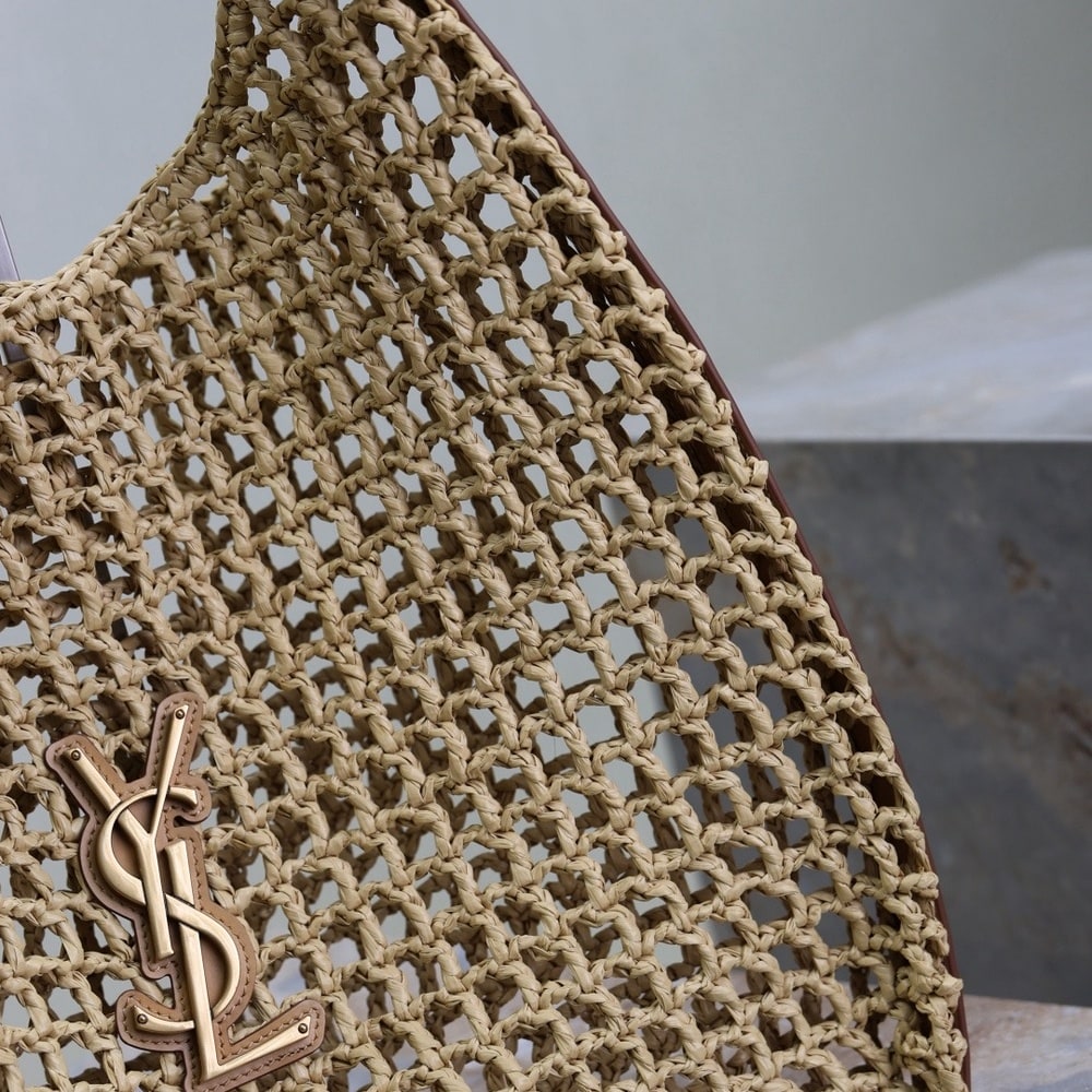 Y51 Oxalis bag in raffia macrame(HIGH-END GRADE)