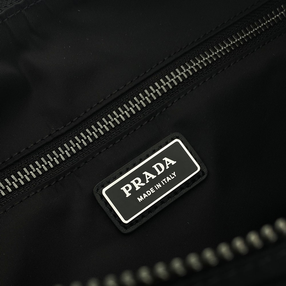 Pra*a Explore Re-Nylon and leather bag(HIGH-END GRADE)