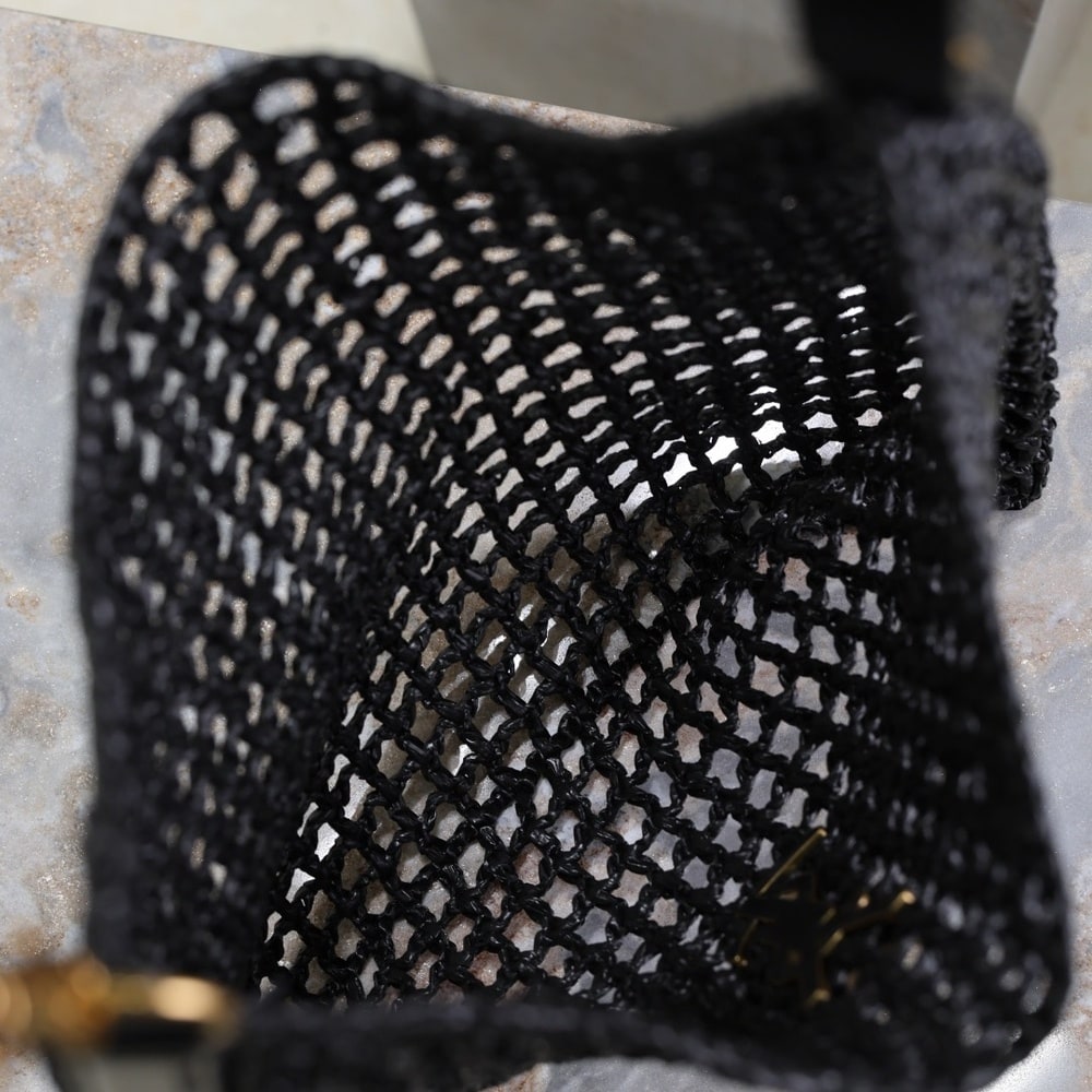 Y51 Oxalis bag in raffia macrame(HIGH-END GRADE)