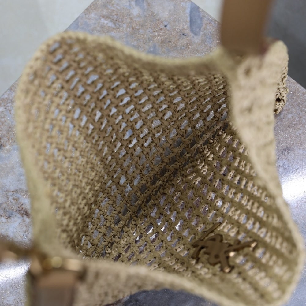 Y51 Oxalis bag in raffia macrame(HIGH-END GRADE)