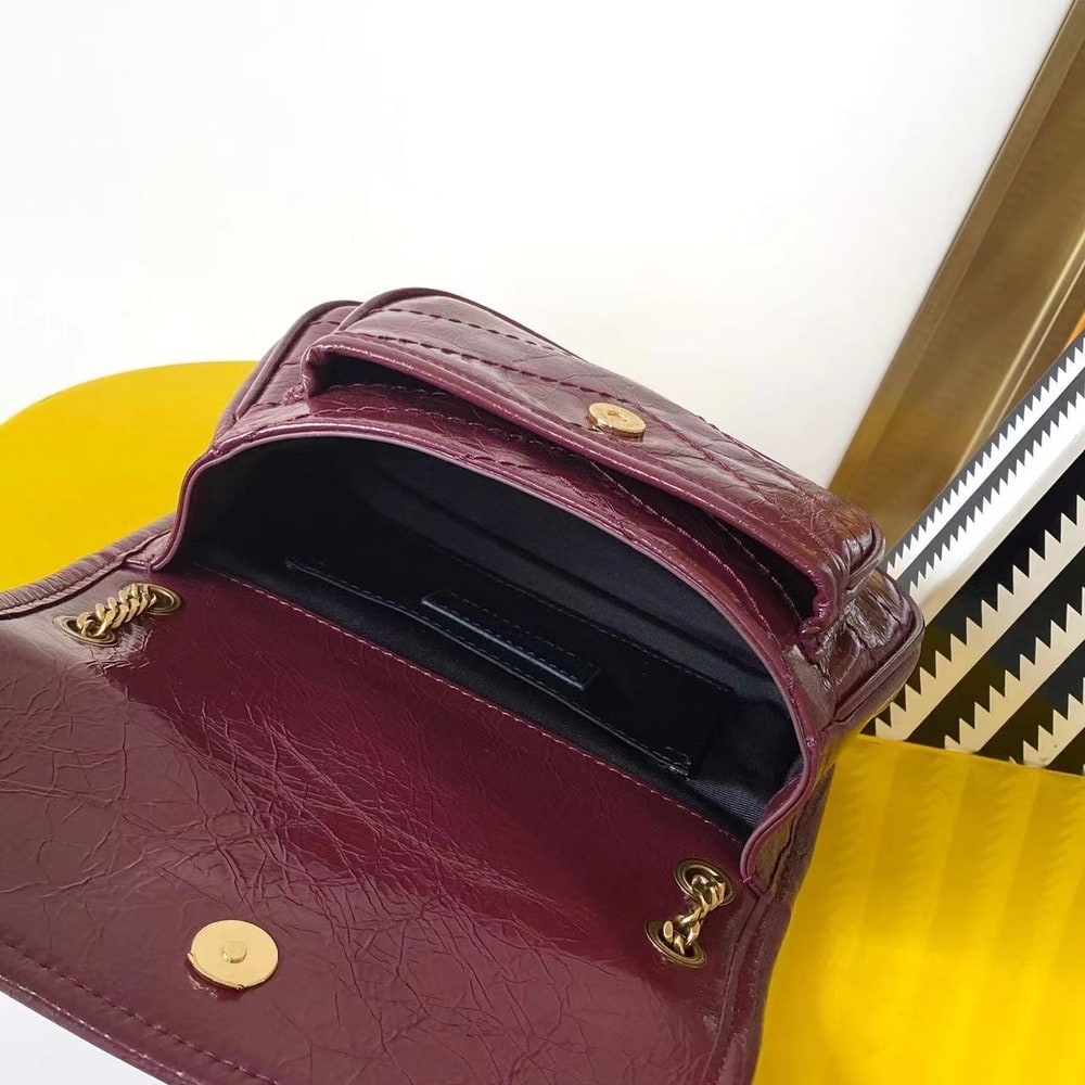 Y51 NIKI mini in vintage leather(HIGH-END GRADE)
