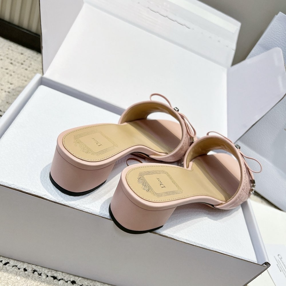 D10r Cannage Heeled Slide (EU SIZE 35-42)